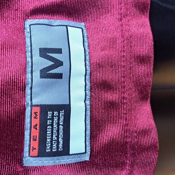 Vintage Team Nike Alabama #4 union made in the USA Crimson med basketball jersey - Picture 6 of 9